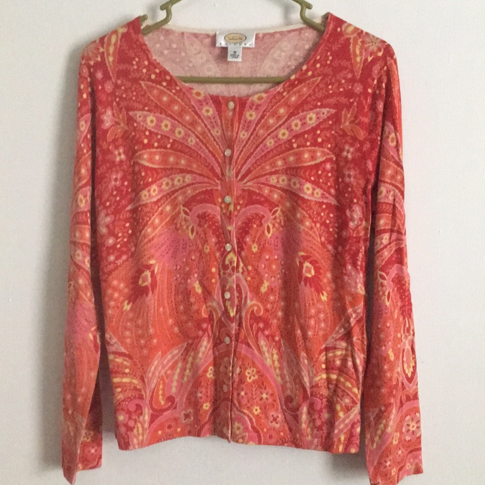 Spring Talbots cardigan